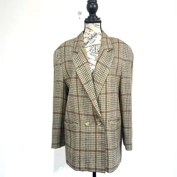 Pierre Balmain Jackets & Blazers - Vintage Pierre Balmain Houndstooth Blazer